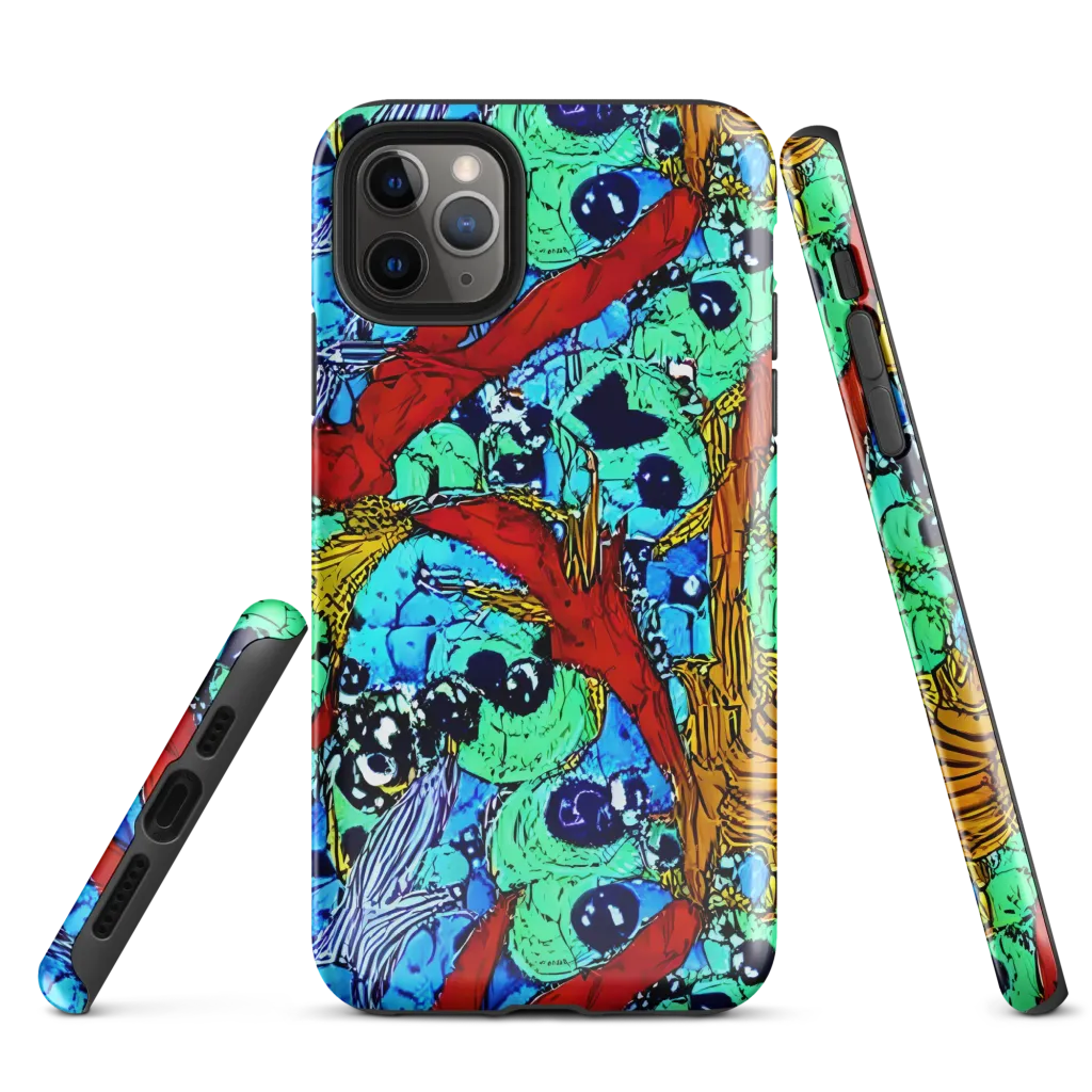 Jungle Aftershock on Tough Case for iPhone® — Front
