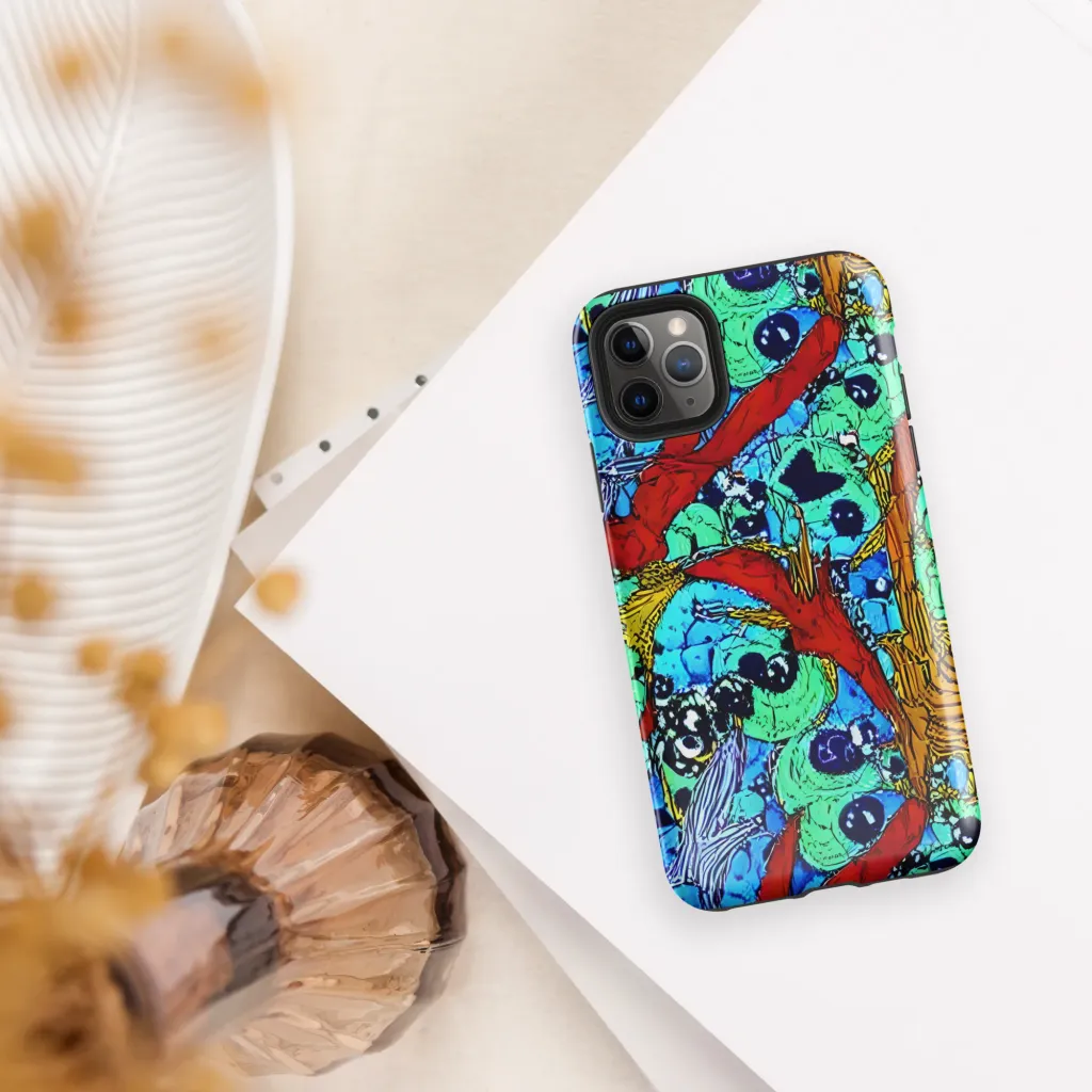 Jungle Aftershock on Tough Case for iPhone® — Front