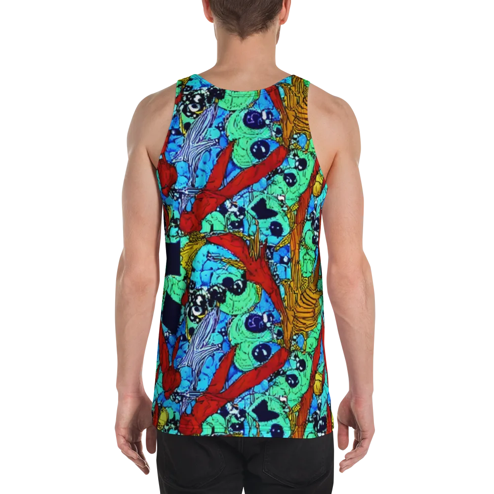 Jungle Aftershock on Men's Tank Top — Back