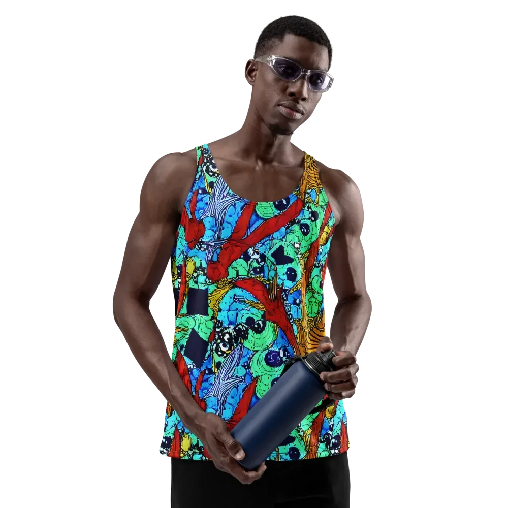 Jungle Aftershock on Men's Tank Top — Front