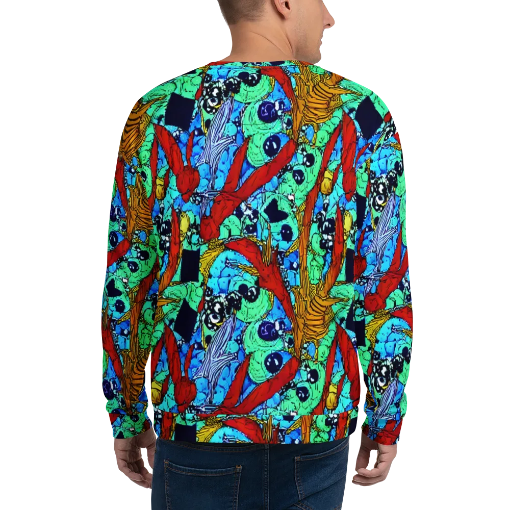 Jungle Aftershock on Sweatshirt — Back