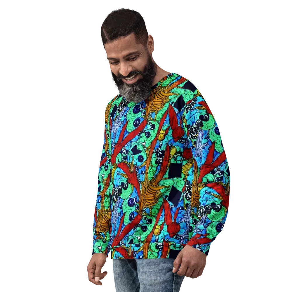 Jungle Aftershock on Sweatshirt — Left Front