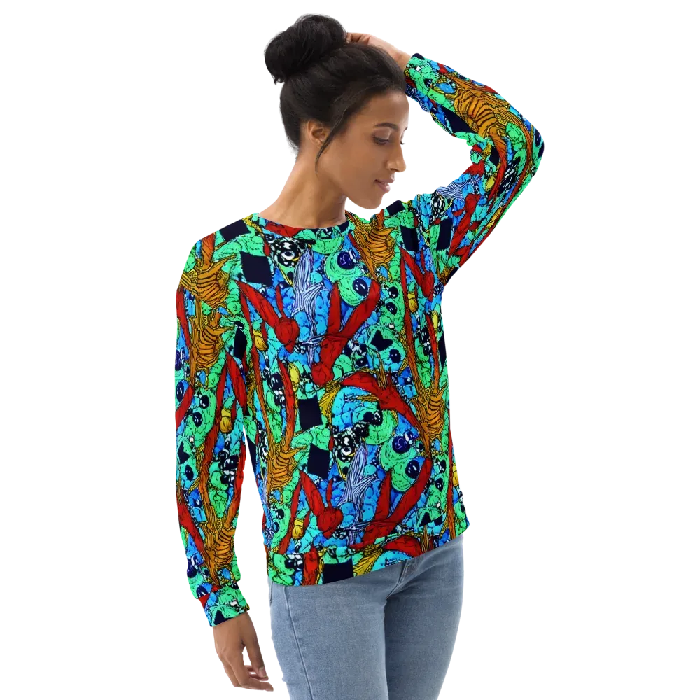 Jungle Aftershock on Sweatshirt — Right Front
