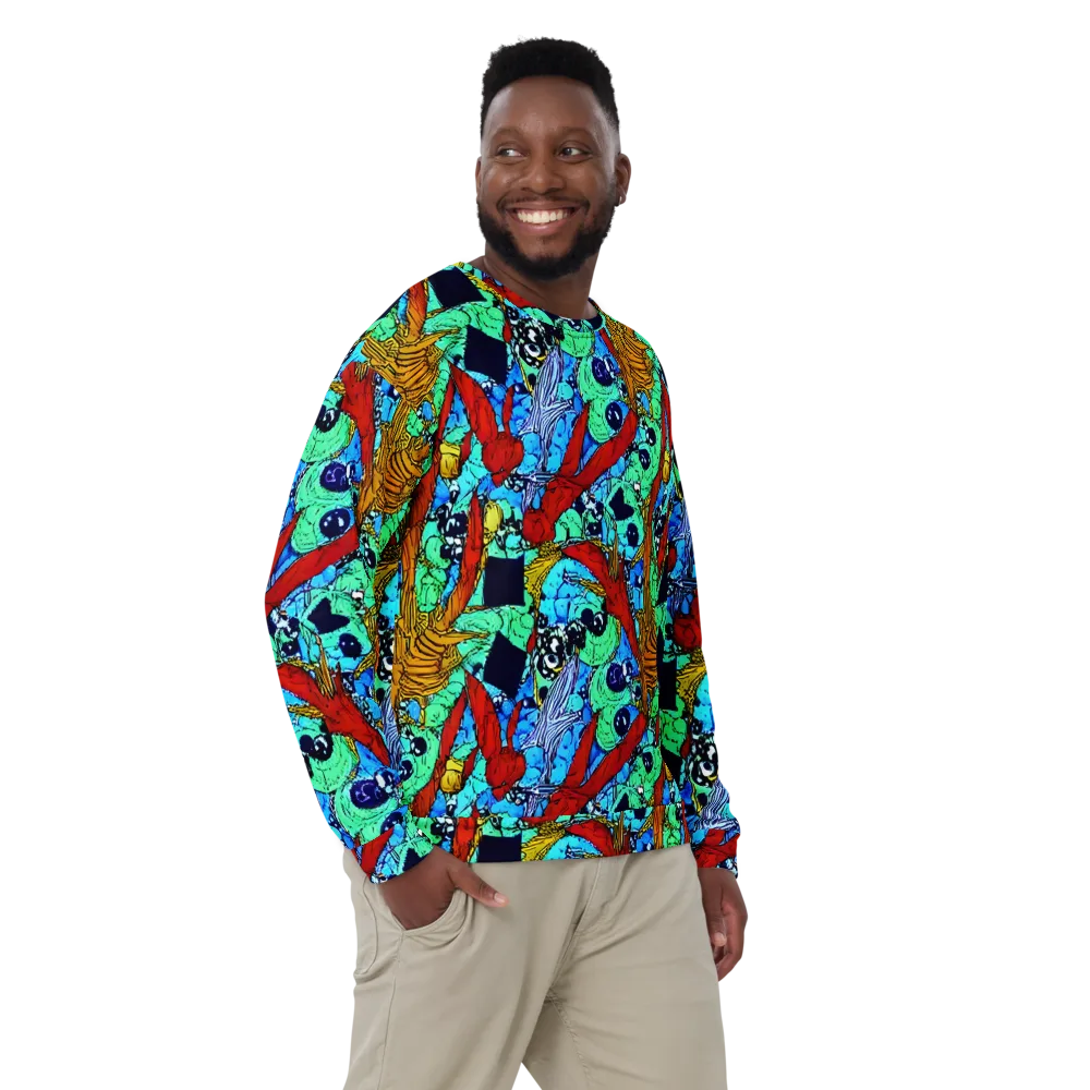 Jungle Aftershock on Sweatshirt — Front