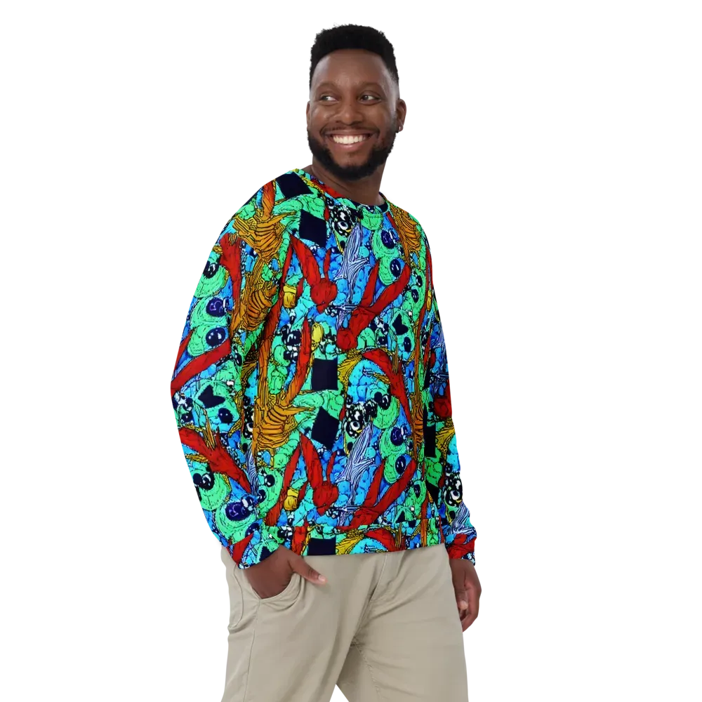 Jungle Aftershock on Sweatshirt — Front