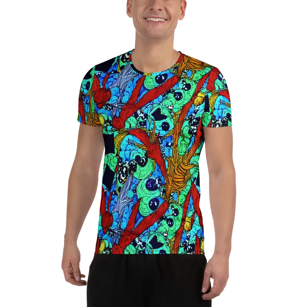 Jungle Aftershock on Men's Athletic T-Shirt — Front