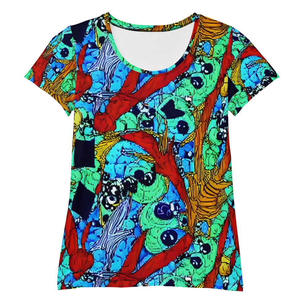 Jungle Aftershock on Women's Athletic T-Shirt — Front
