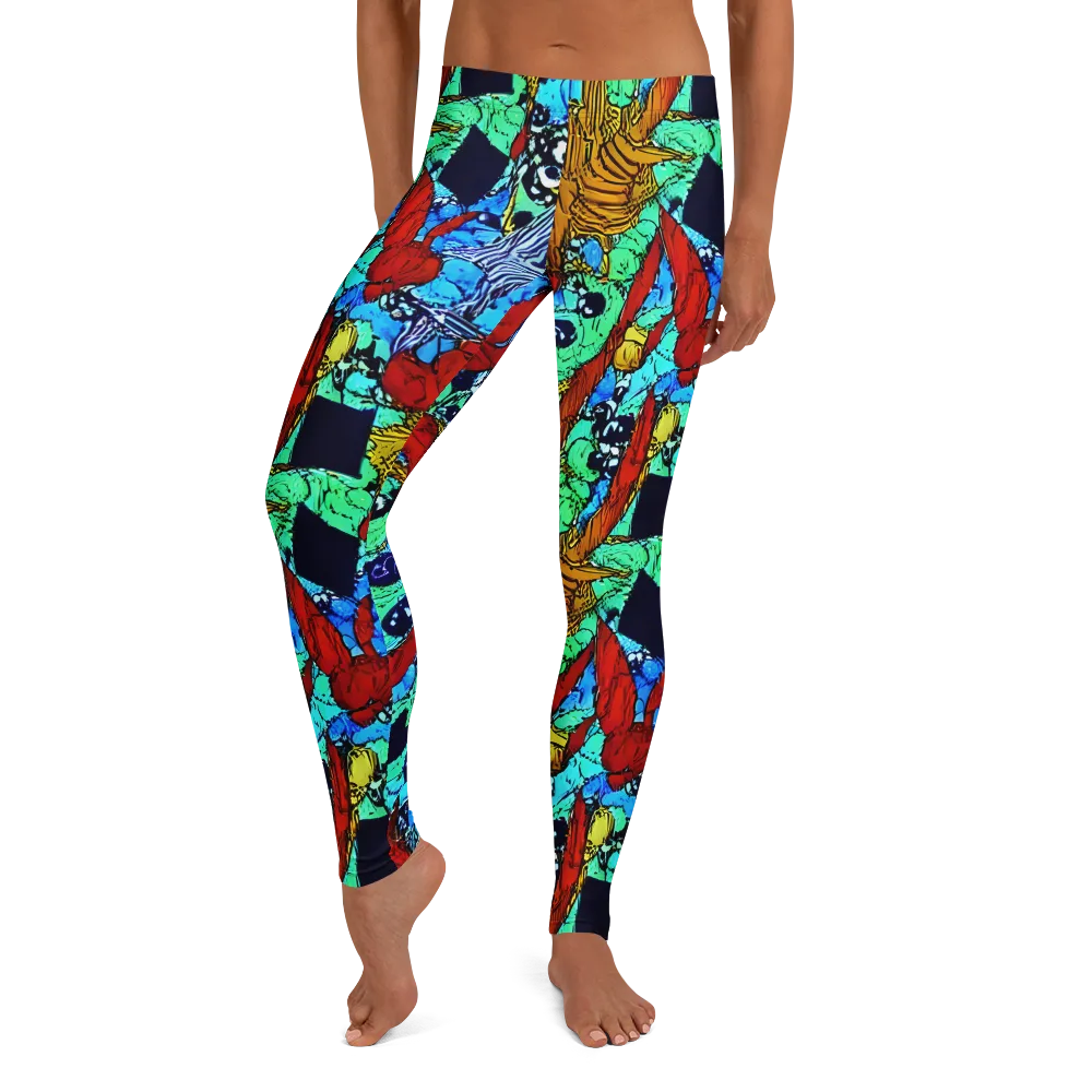 Jungle Aftershock on Leggings — Front