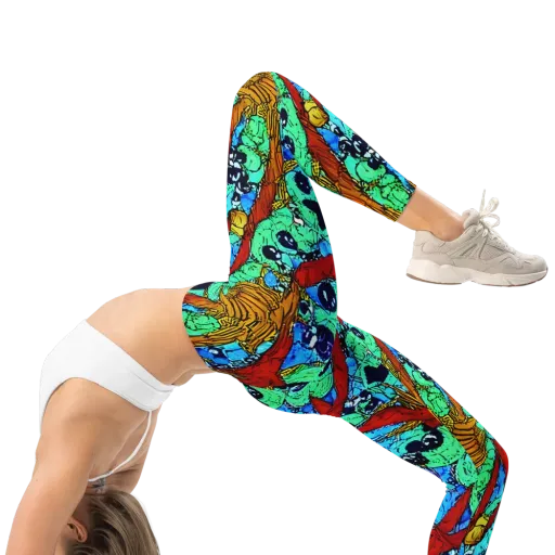 Jungle Aftershock on a Leggings