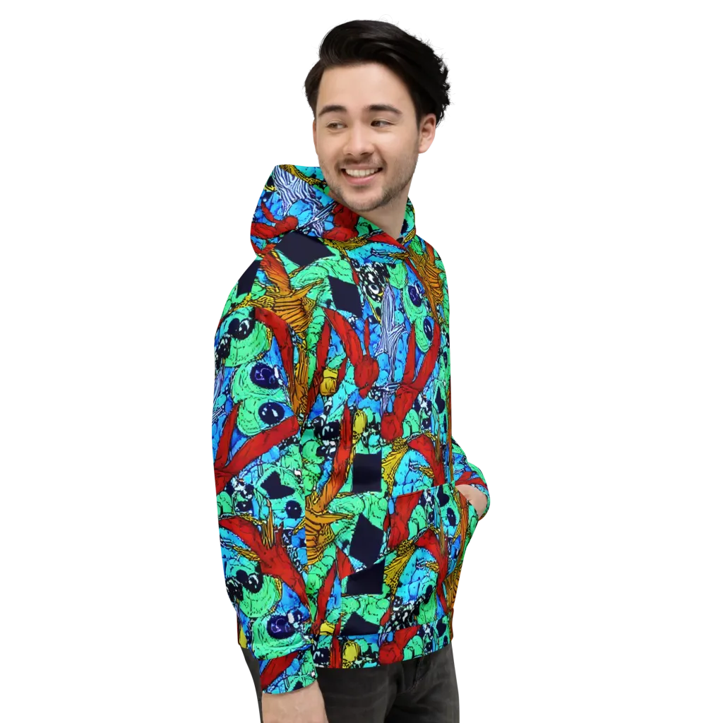 Jungle Aftershock on Hoodie — Right