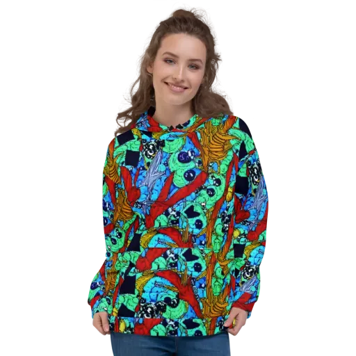 Jungle Aftershock on a Hoodie