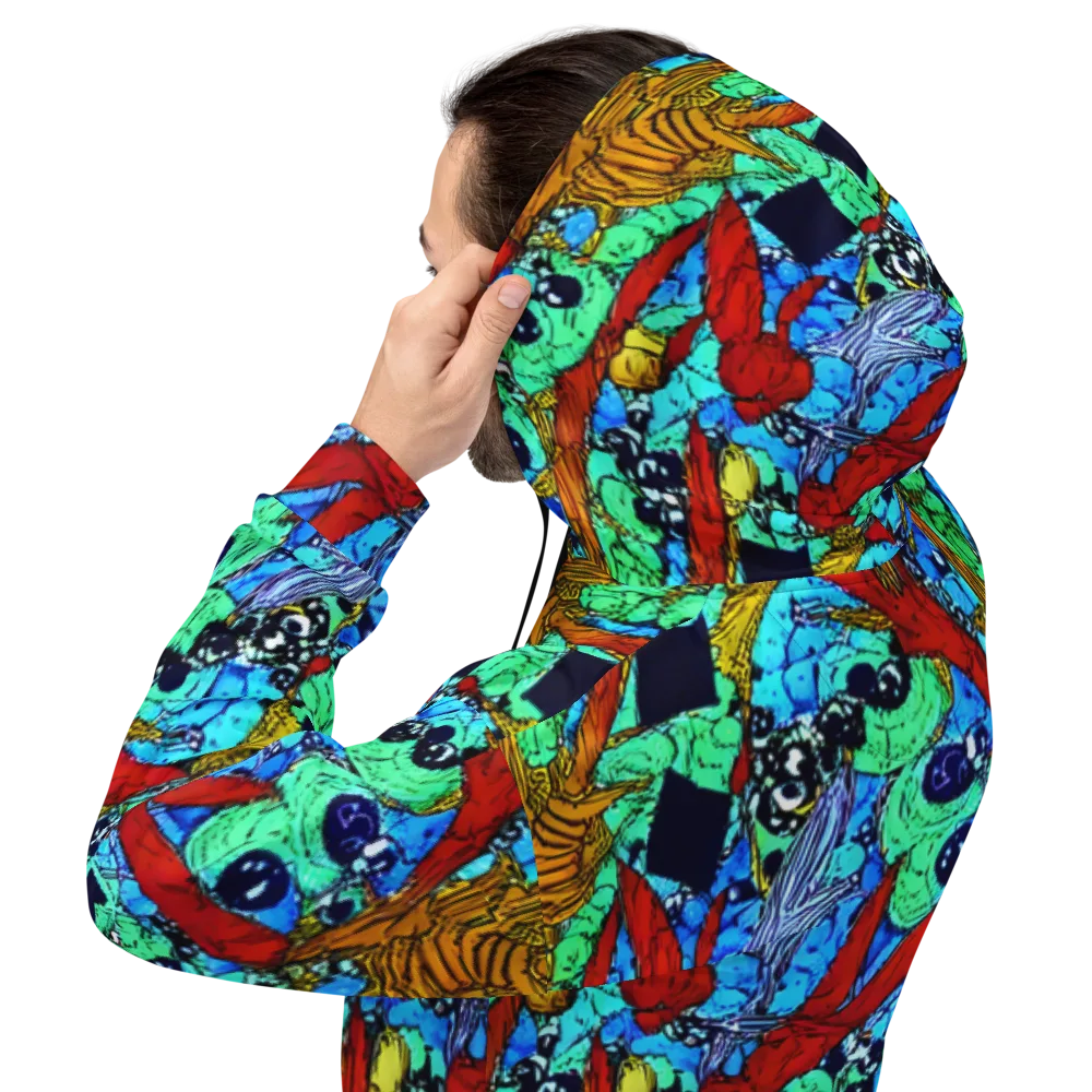 Jungle Aftershock on Hoodie — Back