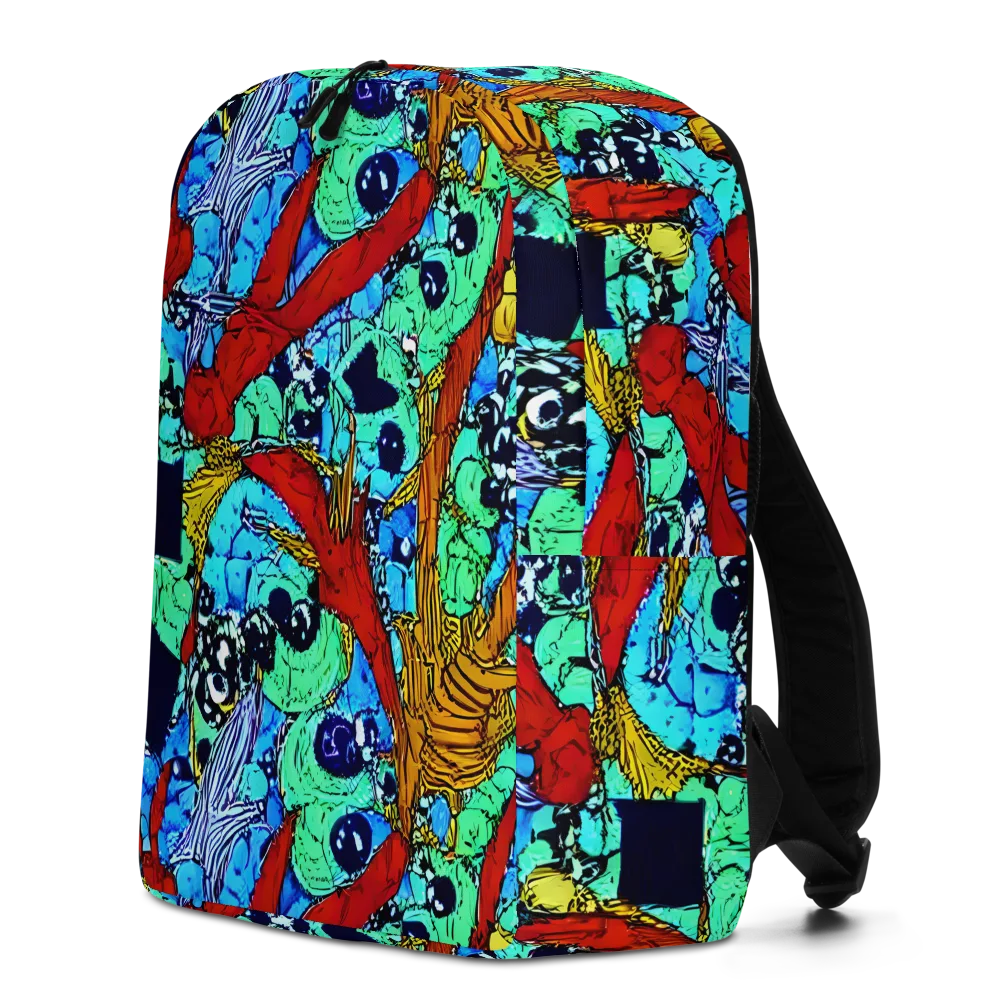 Jungle Aftershock on Minimalist Backpack — Left