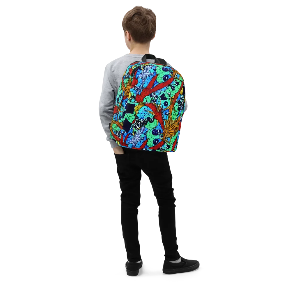 Jungle Aftershock on Minimalist Backpack — Right Front