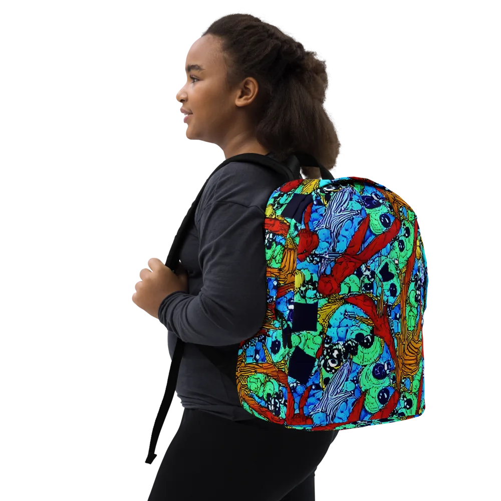 Jungle Aftershock on Minimalist Backpack — Right Front