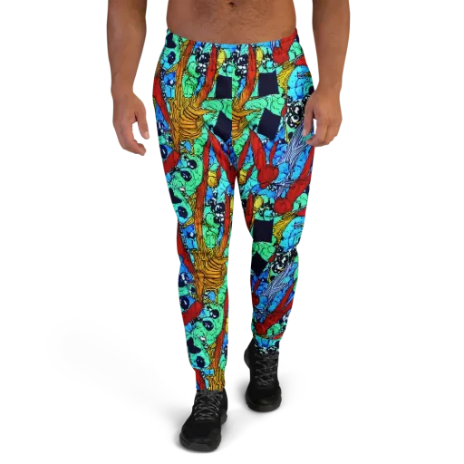 Jungle Aftershock on a Men's Joggers
