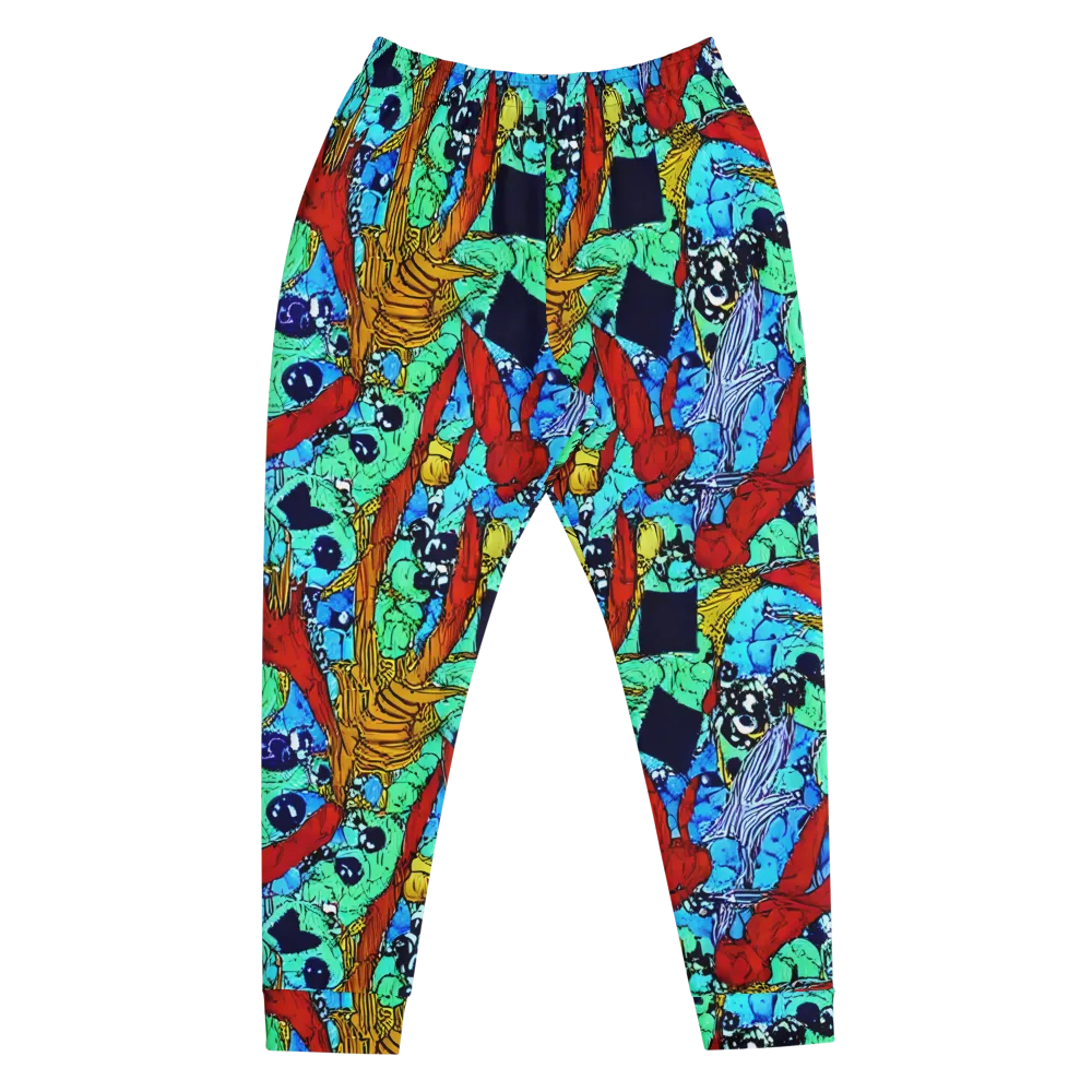 Jungle Aftershock on Men's Joggers — Front