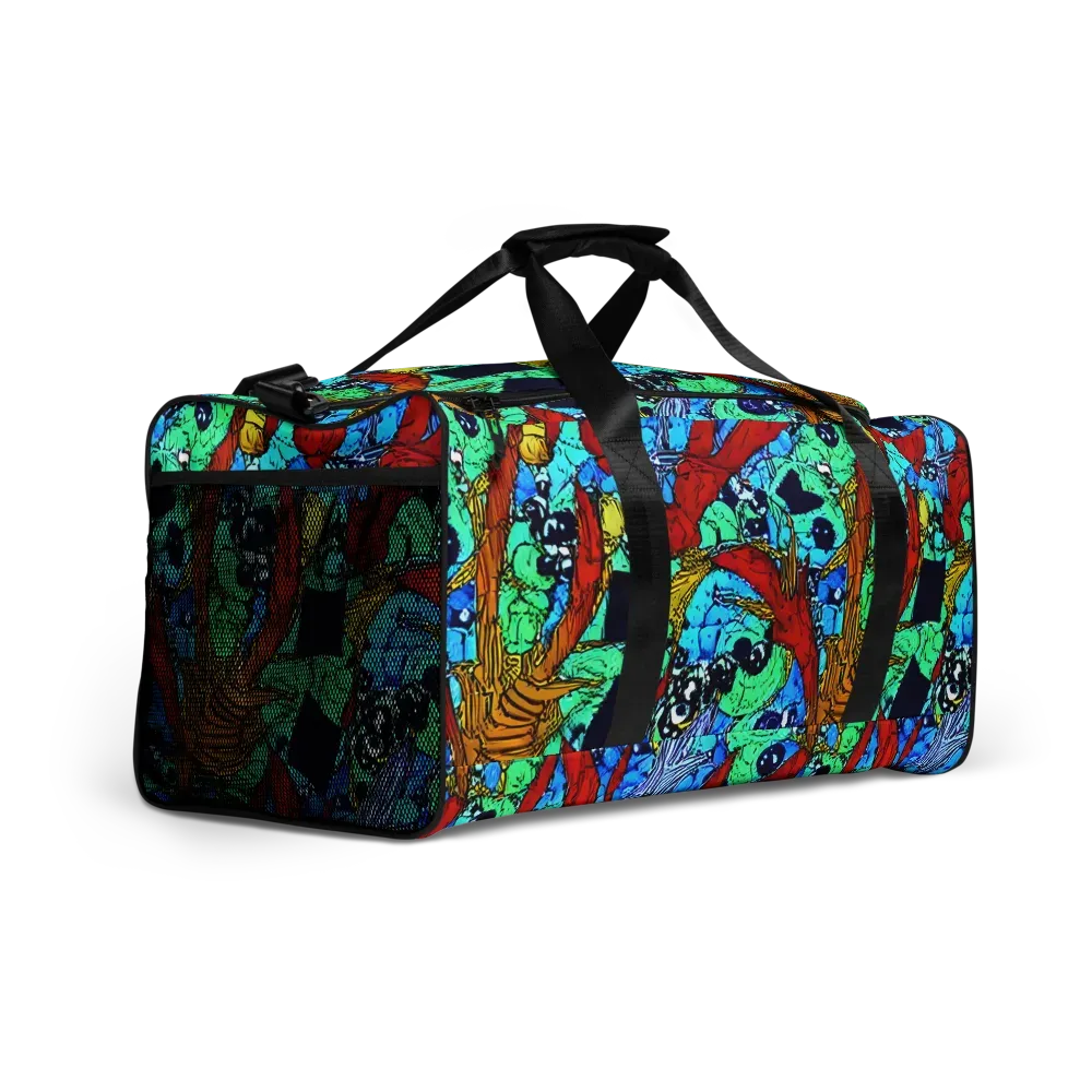 Jungle Aftershock on Duffle Bag — Right Front