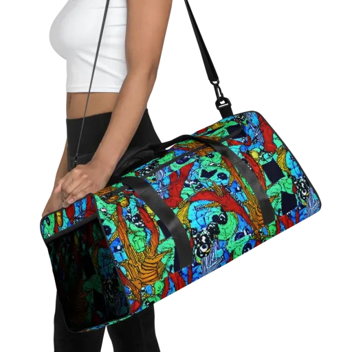 Jungle Aftershock on a Duffle Bag