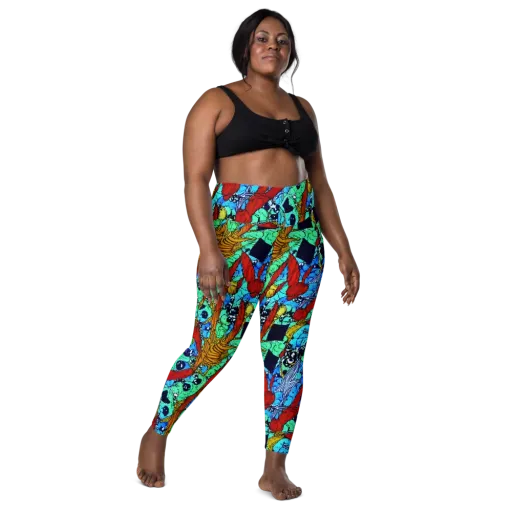 Jungle Aftershock on a Leggings with Pockets