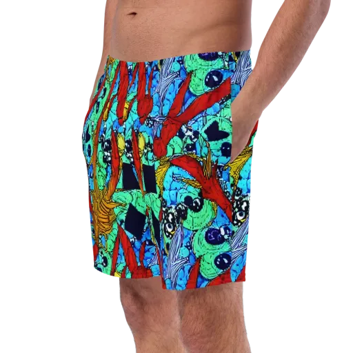 Jungle Aftershock on a Swim Trunks