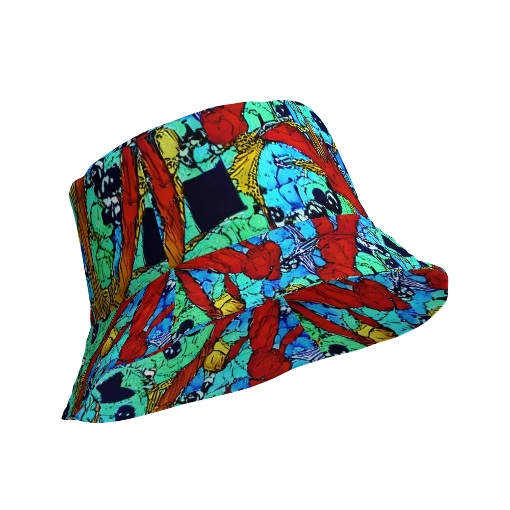 Jungle Aftershock on Reversible Bucket Hat — Product details Outside