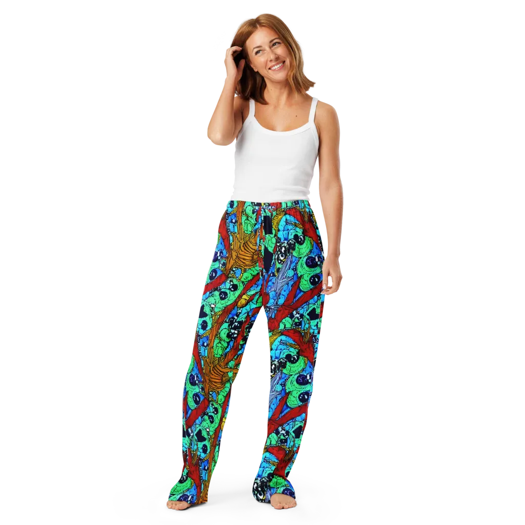 Jungle Aftershock on Women's Pajama Pants — Front