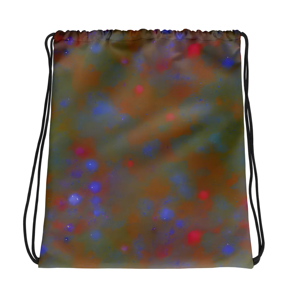 Nebula Moss on Drawstring Bag — Photo