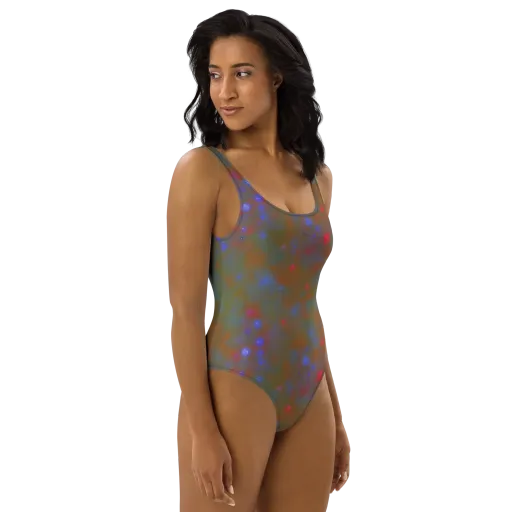Nebula Moss on a One-Piece Swimsuit