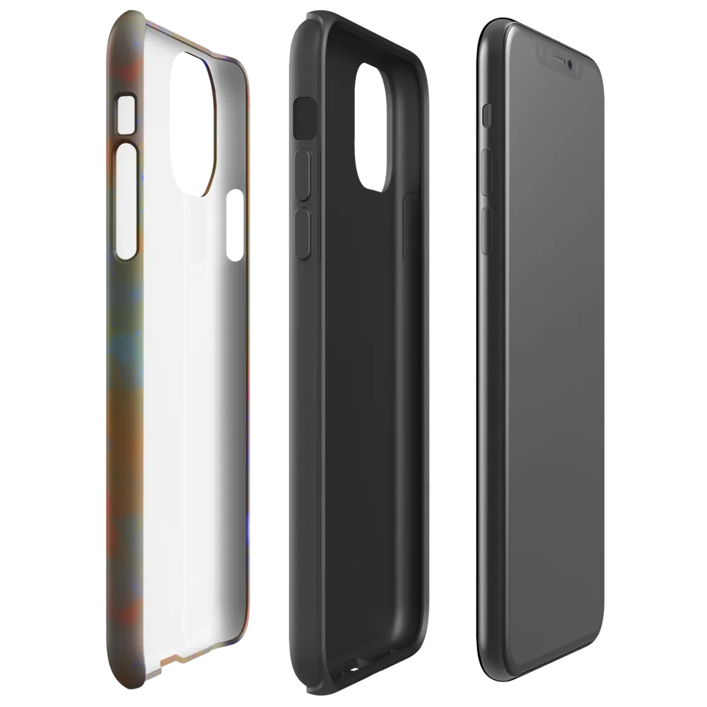 Nebula Moss on Tough Case for iPhone® — Right