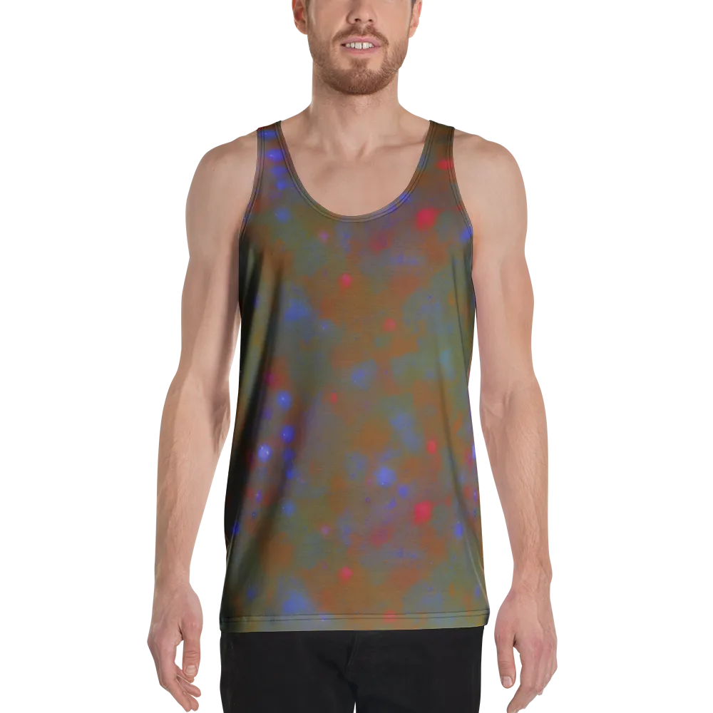 Nebula Moss on Men's Tank Top — Front