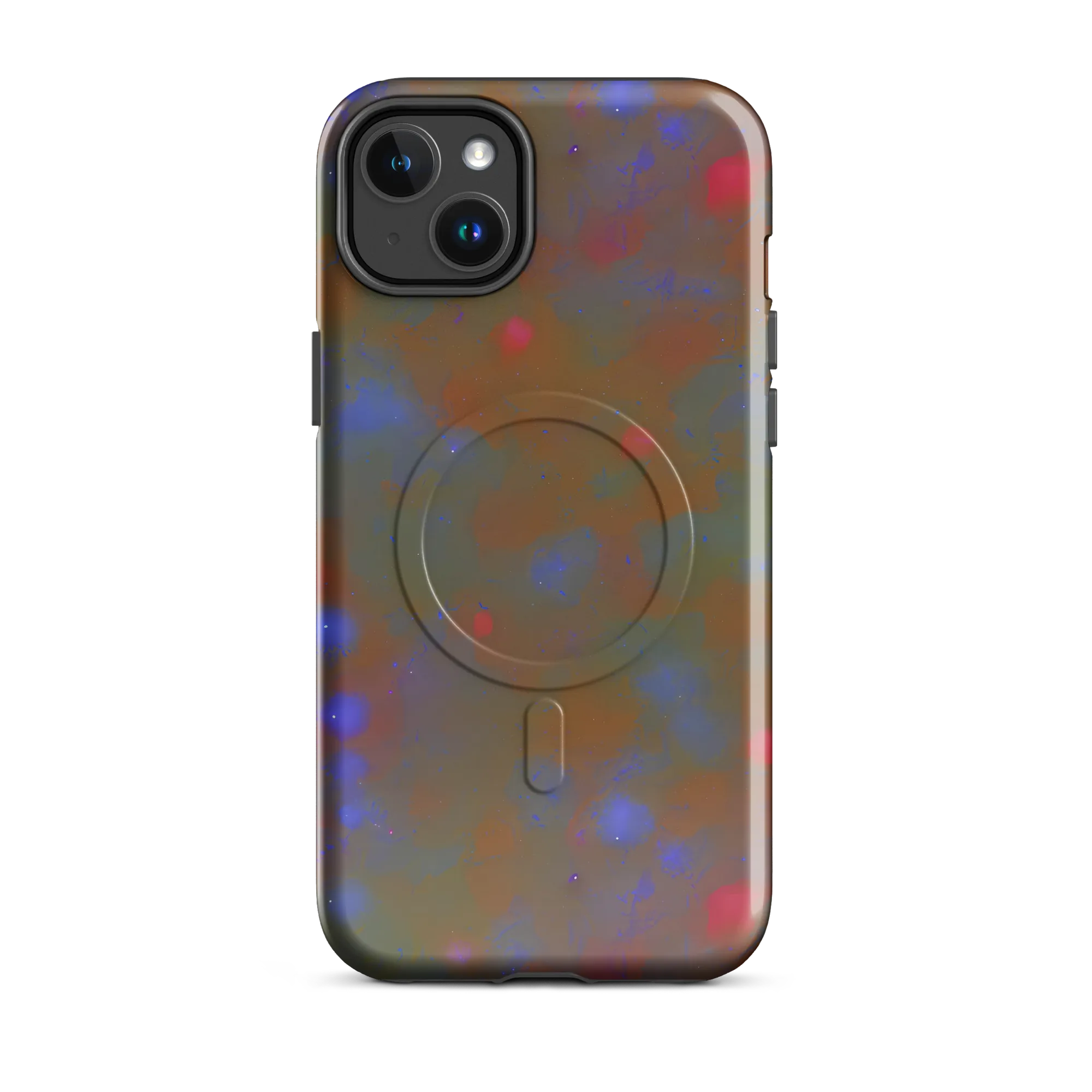 Nebula Moss on MagSafe Tough Case for iPhone® — Front