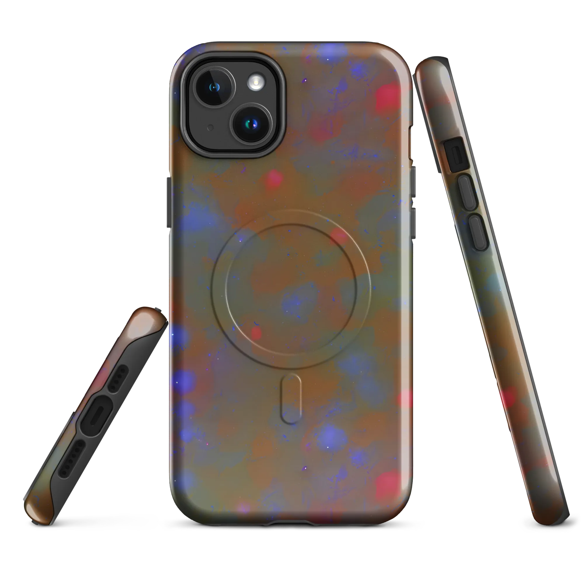 Nebula Moss on MagSafe Tough Case for iPhone® — Front