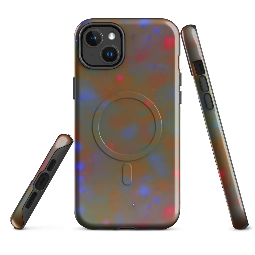 Nebula Moss on MagSafe Tough Case for iPhone® — Front