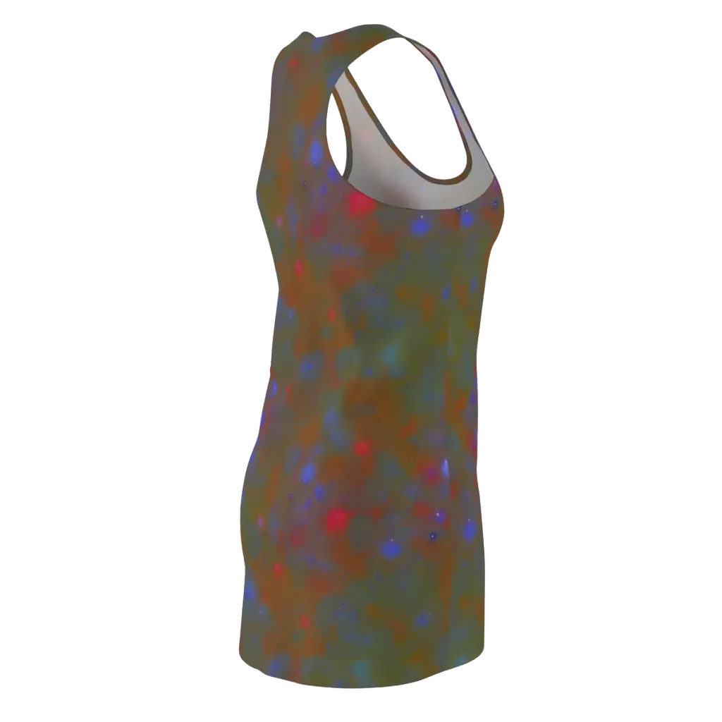Nebula Moss on Racerback Dress — Back Side