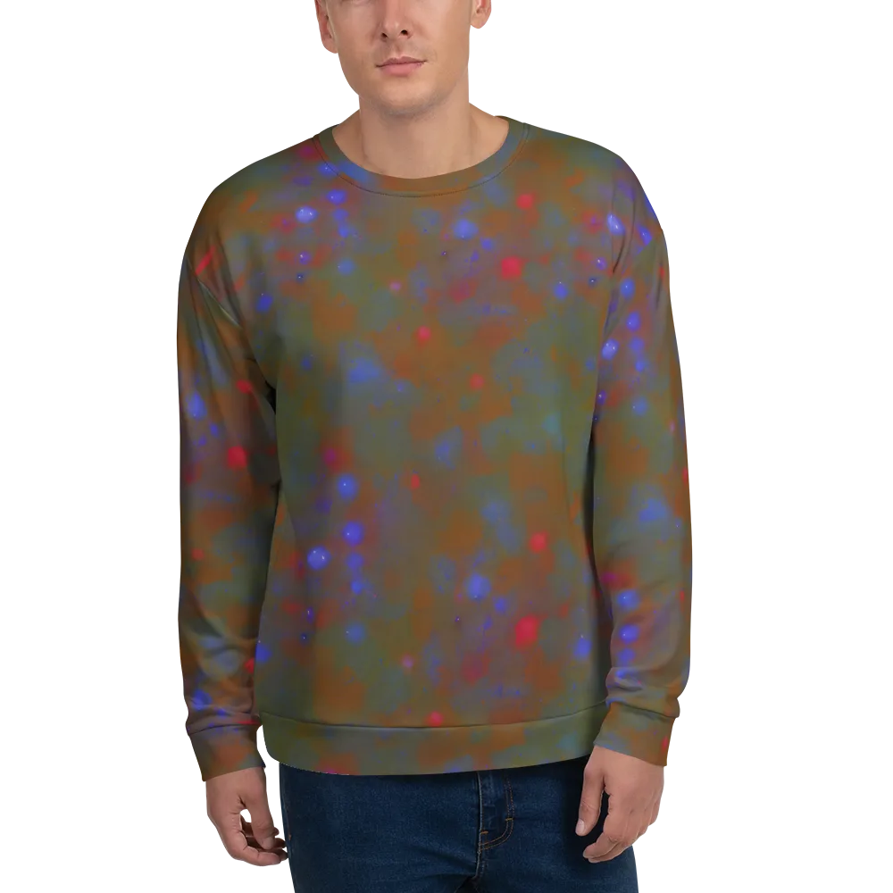 Nebula Moss on Sweatshirt — Front
