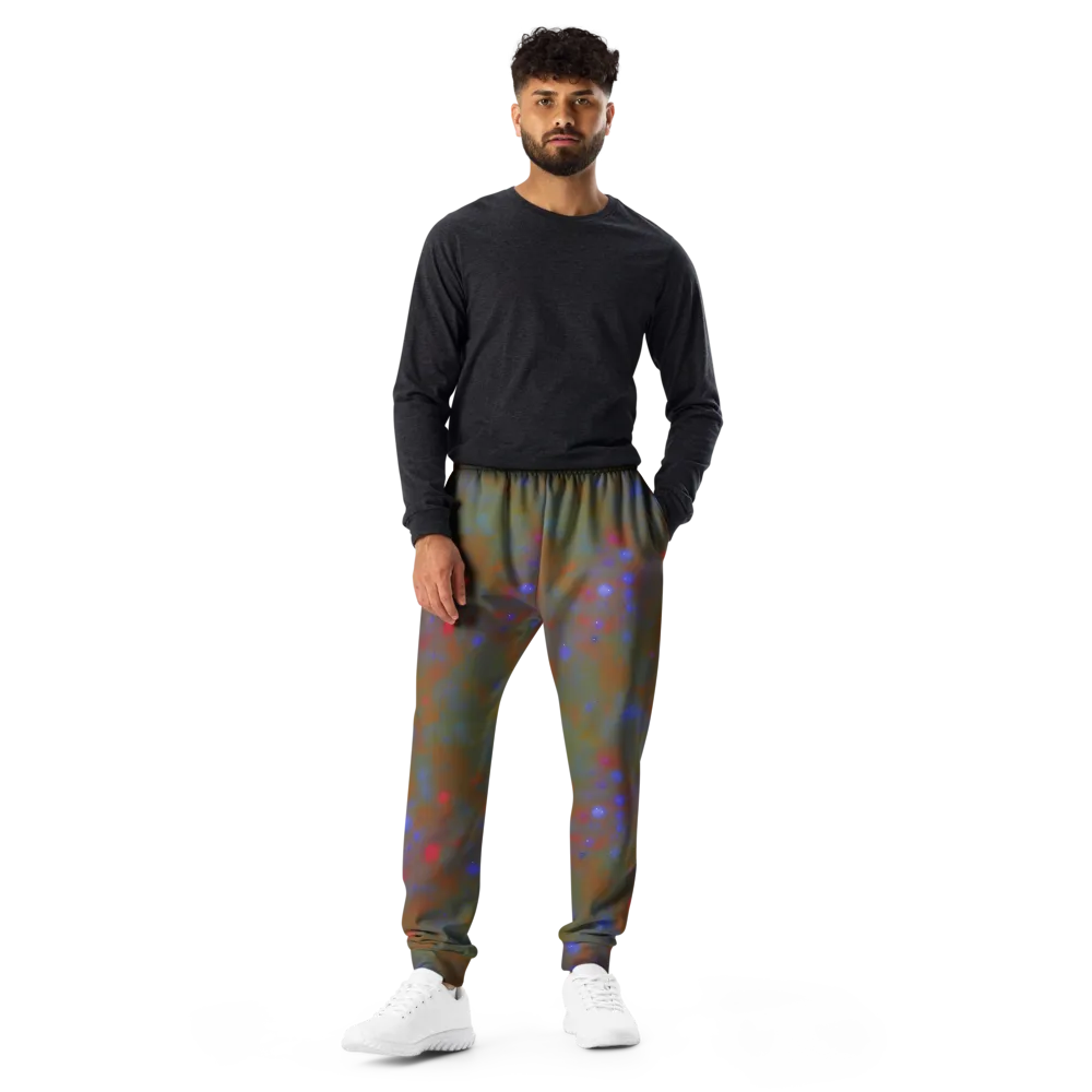 Nebula Moss on Men's Joggers — Front