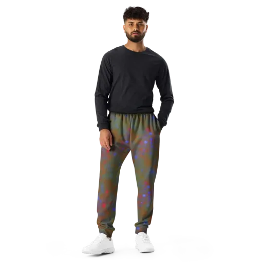Nebula Moss on a Men's Joggers