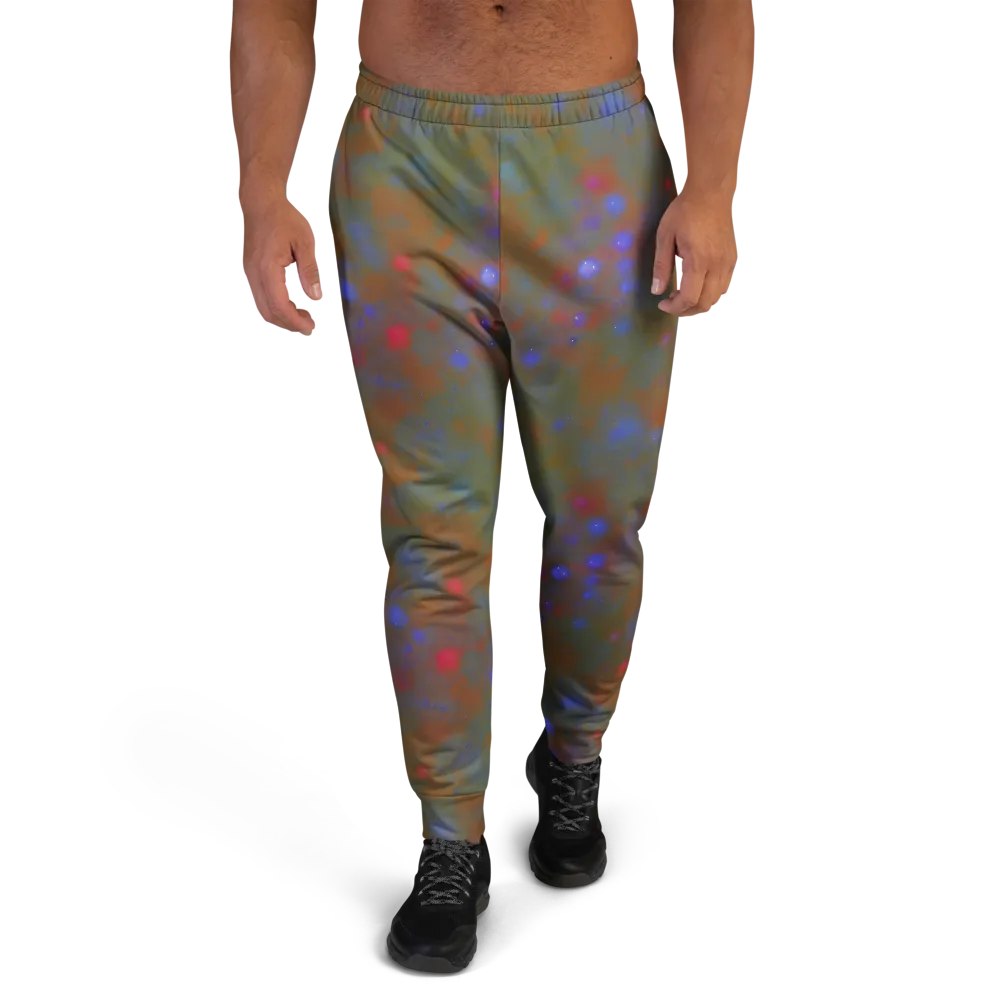 Nebula Moss on Men's Joggers — Front