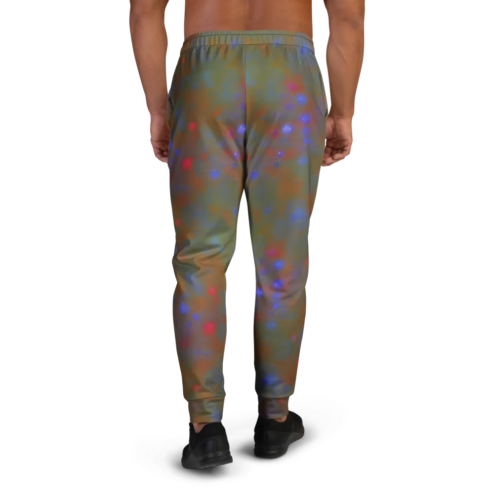 Nebula Moss on Men's Joggers — Back