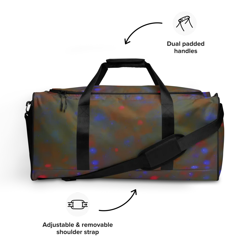Nebula Moss on Duffle Bag — Front