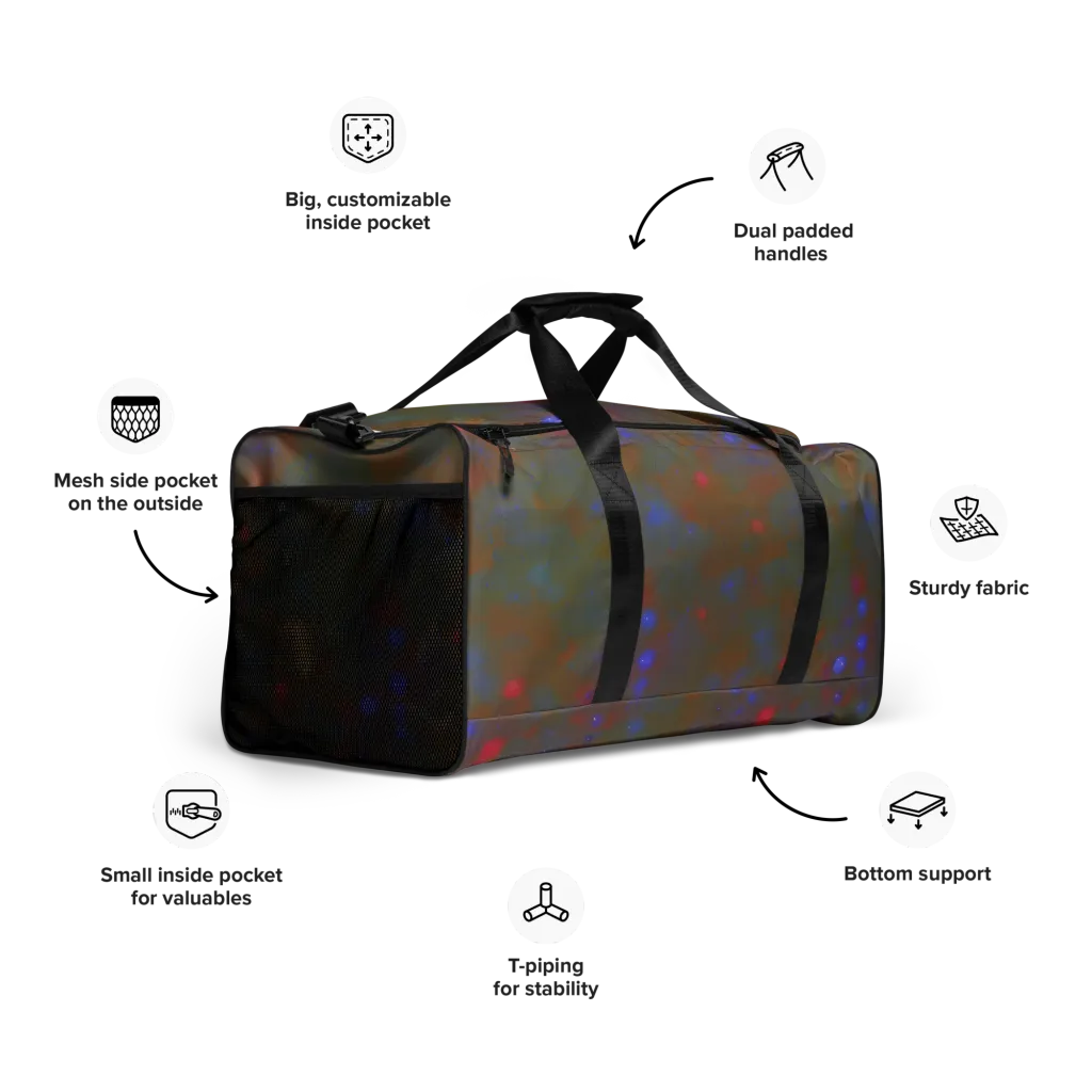 Nebula Moss on Duffle Bag — Right Front