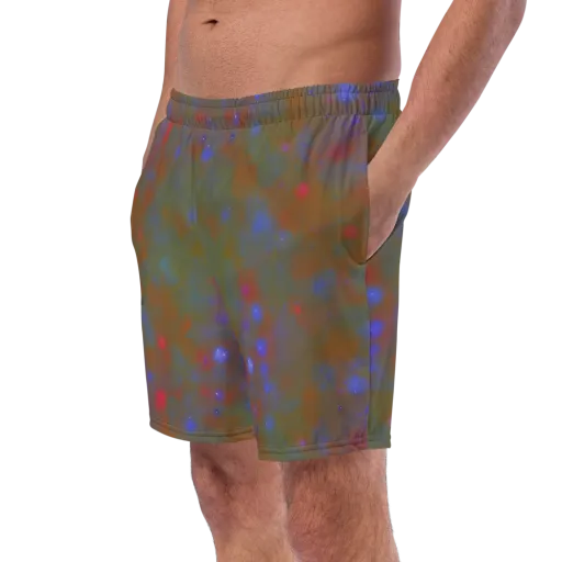 Nebula Moss on a Swim Trunks