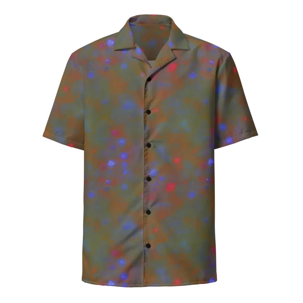Nebula Moss on Button Shirt — Front