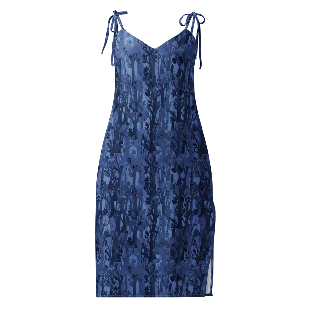 Moonlit Grove on Slip Dress — Front