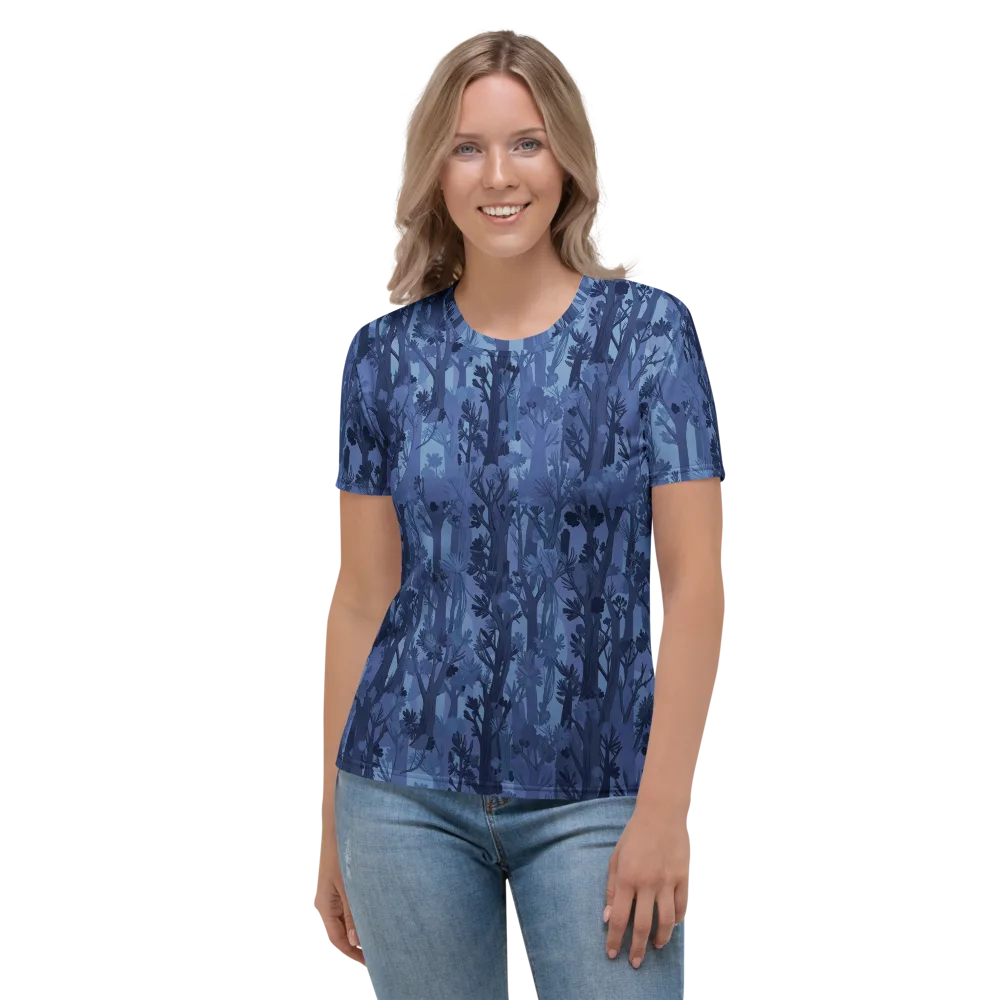 Moonlit Grove on Women's Crew Neck T-Shirt — Front