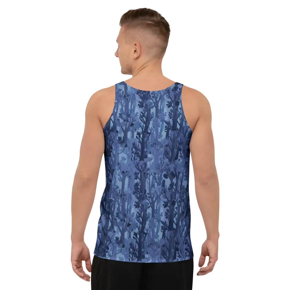 Moonlit Grove on Men's Tank Top — Back