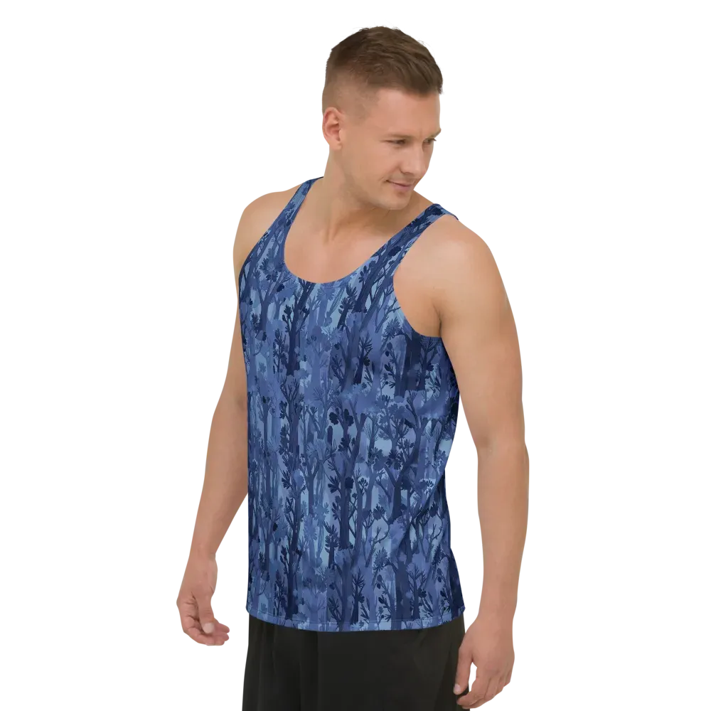 Moonlit Grove on Men's Tank Top — Left Front