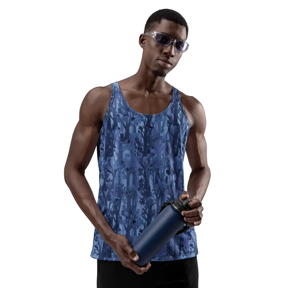 Moonlit Grove on Men's Tank Top — Front