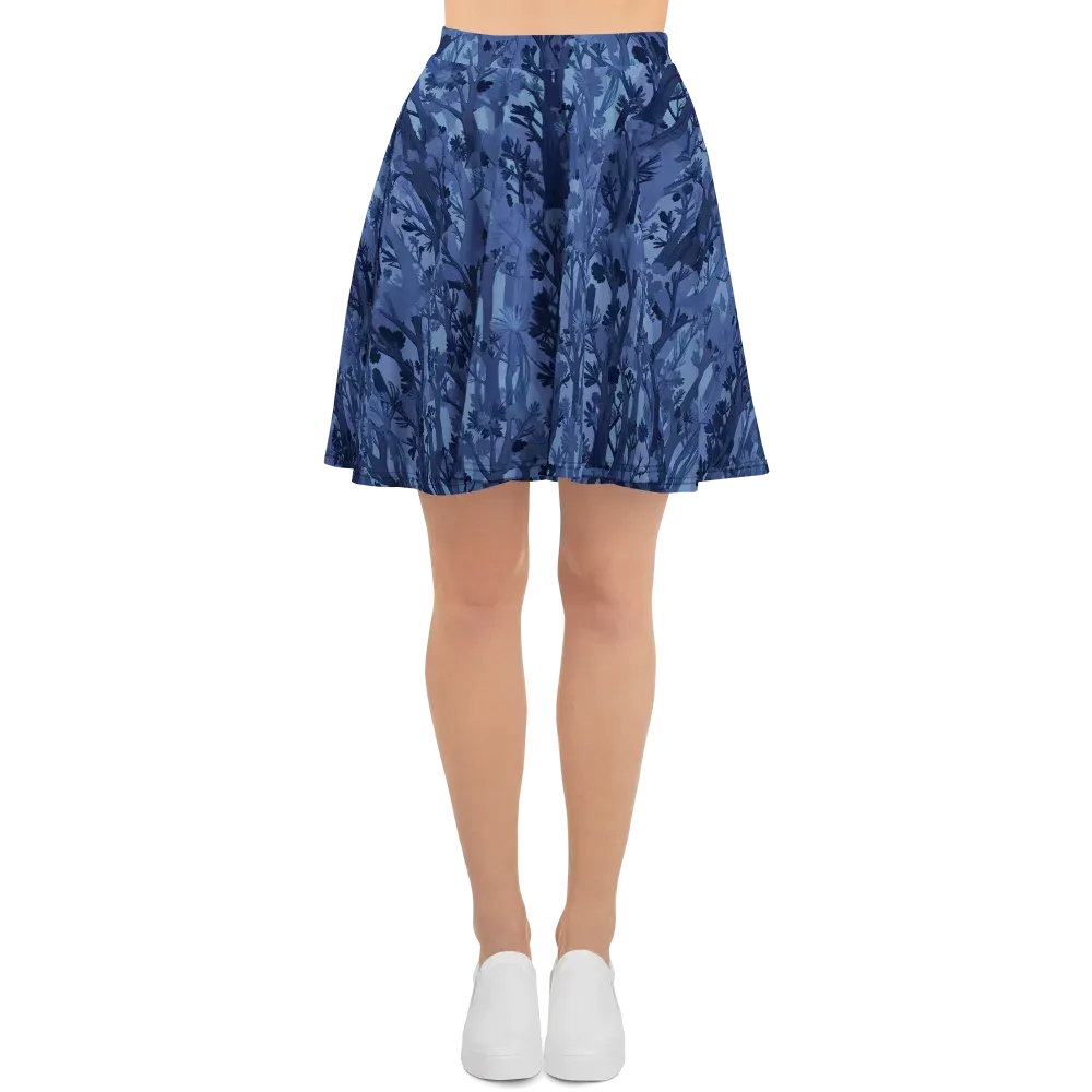 Moonlit Grove on Skater Skirt — Front